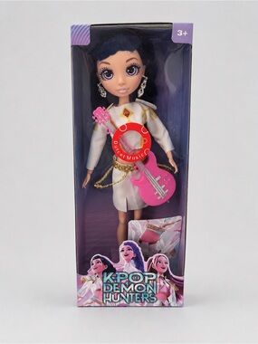 KPOP Zoey Singing Doll with Pink Guitar – Music Doll